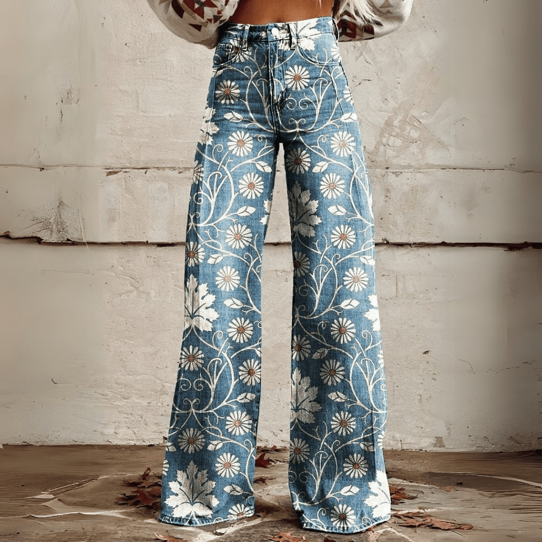 Mila™ | Vintage Brede Ben Jeans - Freya Kobenhavn