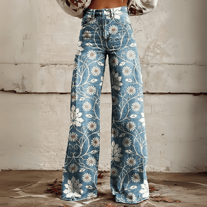 Mila™ | Vintage Brede Ben Jeans - Freya Kobenhavn
