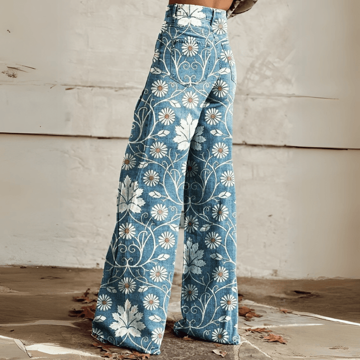 Mila™ | Vintage Brede Ben Jeans - Freya Kobenhavn