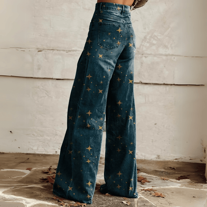 Mila™ | Vintage Brede Ben Jeans - Freya Kobenhavn