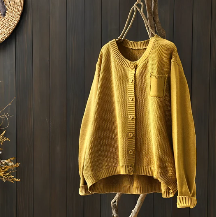 Heidi™ | Knaplukket Strikcardigan - Freya Kobenhavn