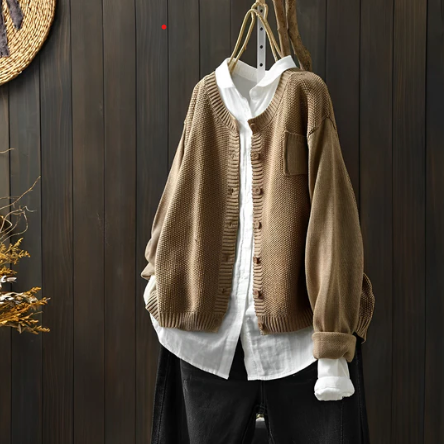 Heidi™ | Knaplukket Strikcardigan - Freya Kobenhavn