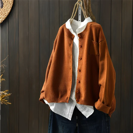 Heidi™ | Knaplukket Strikcardigan - Freya Kobenhavn