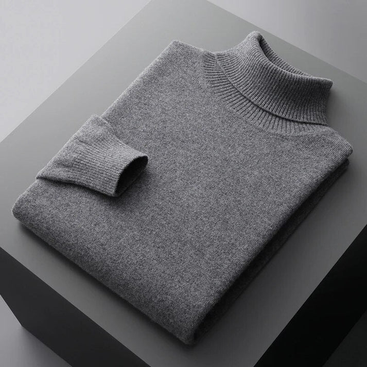 Marcus | Herre Rullekravesweater med Løs Pasform - Freya Kobenhavn